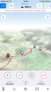 Kompass Karte Nord-Italien - ape@map Karten und Navigation am Handy